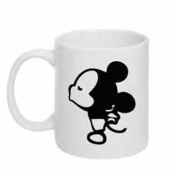 Чашка 320ml Поцелуй мышек (м)