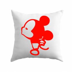 Подушка Поцелуй мышек (м)-PrintSalon Подушка Поцелуй мышек (м)