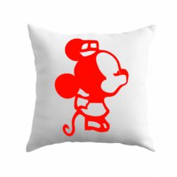 Подушка Поцелуй мышек (ж)-PrintSalon Подушка Поцелуй мышек (ж)