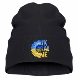 Детская шапка Подсолнух Украина!