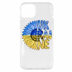 Чехол для iPhone 14 Plus Подсолнух Украина!