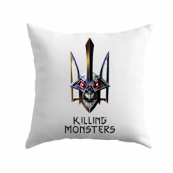 Подушка A killer monster
