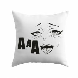 Подушка AAA-hegao - PrintSalon