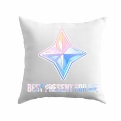 Подушка Best present for me - PrintSalon