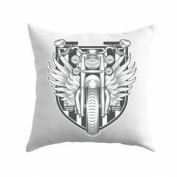 Подушка Bike Shield Art - PrintSalon