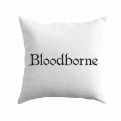 Подушка Bloodborne logo - PrintSalon