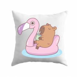 Подушка Capybara Chilling - PrintSalon