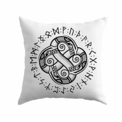 Подушка Celtic Dragon and Runes - PrintSalon