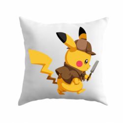 Подушка Cute Detective Pikachu-PrintSalon Подушка Cute Detective Pikachu