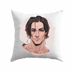 Подушка Damiano David  portrait - PrintSalon