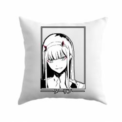 Подушка Darling in the franxx. - PrintSalon