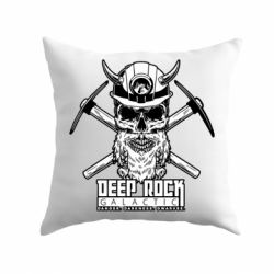 Подушка Deep Rock Galactic skull - PrintSalon