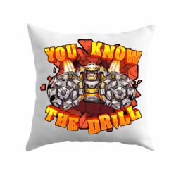 Подушка Deep Rock Galactic You know The drill - PrintSalon