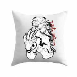 Подушка Demon Sukuna art - PrintSalon