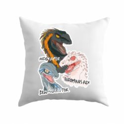 Подушка Динозавры. Мир Юрского периода - PrintSalon