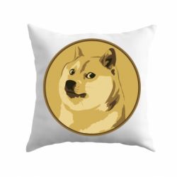 Подушка Dogecoin - PrintSalon