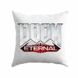 Подушка Doom Eternal logo - PrintSalon