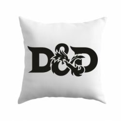 Подушка Dungeons s Dragons logo - PrintSalon