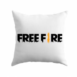 Подушка Free Fire logo - PrintSalon