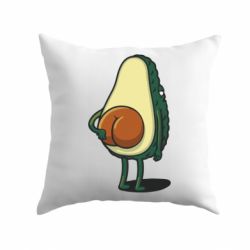 Подушка Funny avocado - PrintSalon