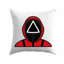 Подушка Игра в кальмара Soldier - PrintSalon