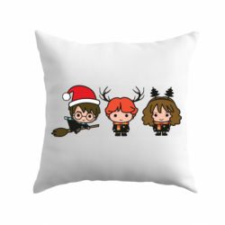 Подушка Гаррі Поттер та друзі новорічні - PrintSalon