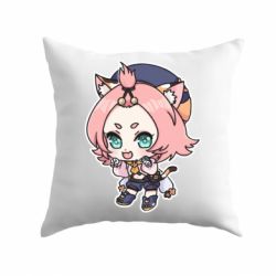 Подушка Genshin Impact chibi Diona - PrintSalon