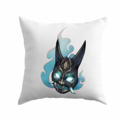 Подушка Genshin Impact Xiao's mask - PrintSalon