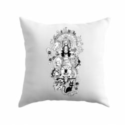 Подушка Герои Хаяо Миядзаки - PrintSalon