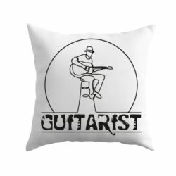Подушка Guitar player. - PrintSalon
