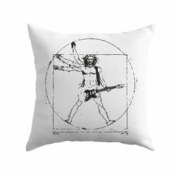 Подушка Guitarist Da Vinci - PrintSalon