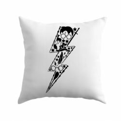 Подушка Harry Potter symbols - PrintSalon