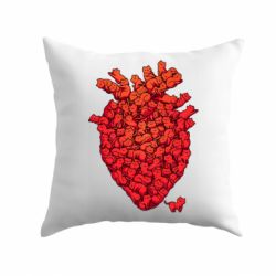 Подушка Heart of many cats - PrintSalon