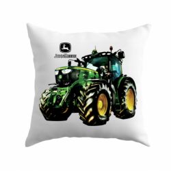 Подушка John Deere Tractor and logo