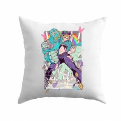 Подушка Jojo's bizzare poster - PrintSalon