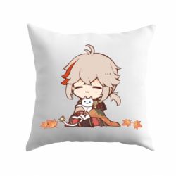 Подушка Кадзуха з котом - PrintSalon