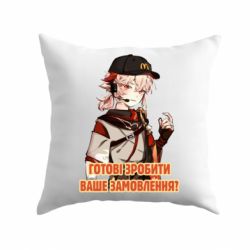 Подушка Кадзуха в маке - PrintSalon