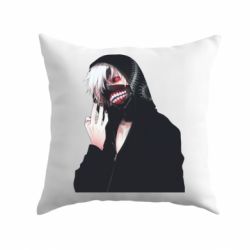 Подушка Kaneki Portrait - PrintSalon