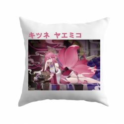 Подушка Кицунэ Яэ Мико - PrintSalon