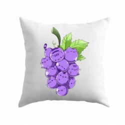 Подушка Кот-виноград - PrintSalon