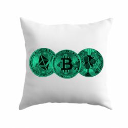 Подушка Криптовалюта - PrintSalon