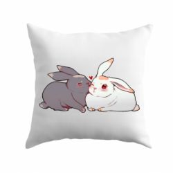 Подушка Кролики Вэй и Лань - PrintSalon