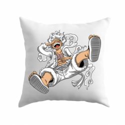 Подушка Луффи пробуждение - PrintSalon