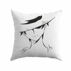 Подушка Luffy in a hat - PrintSalon