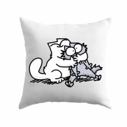 Подушка Любов котів - PrintSalon