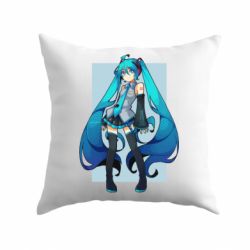 Подушка Miku art - PrintSalon