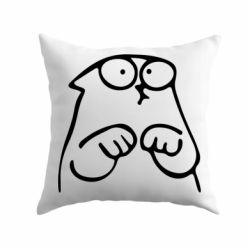 Подушка Милый Кот Саймона - PrintSalon