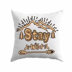 Подушка Mountains - Stay Wild - PrintSalon