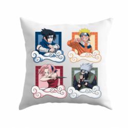Подушка Naruto team 7 in action - PrintSalon