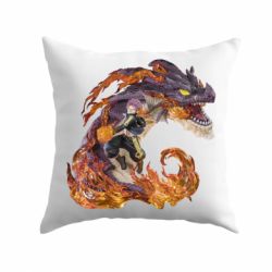 Подушка Natsu with a dragon - PrintSalon